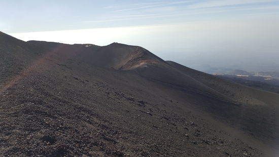 2012 brach der Ätna aus und dieser Ausbruch dauerte mehrere Monate...