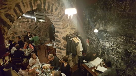 Später ist es auch voll hier....