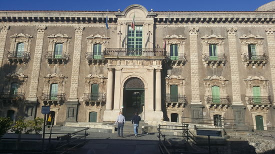 Wir besuchen die Kirche des San Benedetto