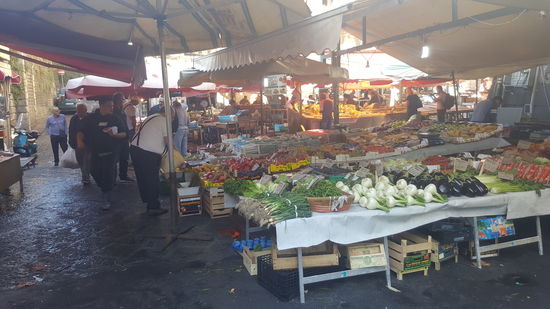 Gemüsefans kommen hier voll auf ihre Kosten. Alles frisch, knackig und SEHR preiswert!