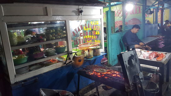 Das Restaurant von außen....