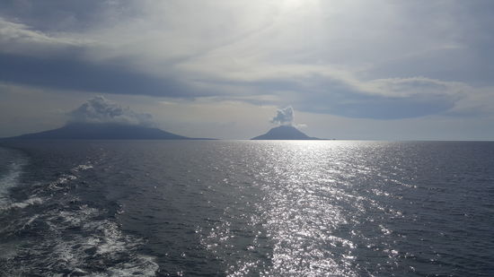 Tidore mit Vulkan