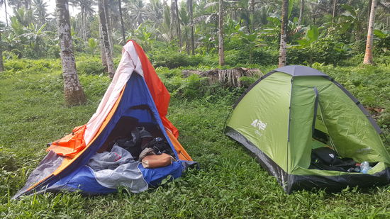 Dann gibts noch Zelte...