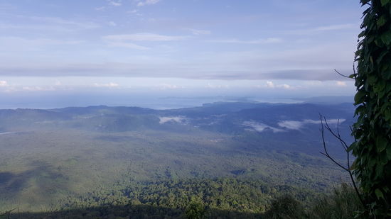 Unterwegs immer wieder ein toller Blick aufs Land