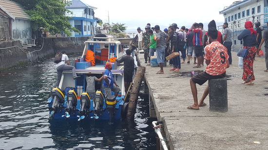 Sieht gut aus und die Fahrt dauert nur ca 1 Stunde bis Ternate