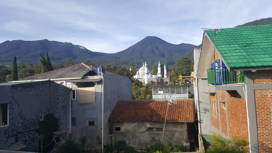 Ein schöner Ausblick vom Hostel mit der wunderschönen Moschee im Hintergrund