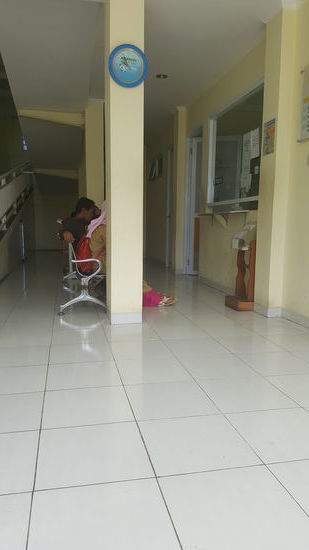 Brrr...kaltes Hospital...zum Glück bin ich ja nur „zum Spaß“ hier