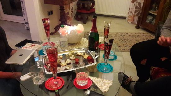 Eine Woche vorher treffen wir uns nochmal zum Check-in ,und buchen den Parkplatz