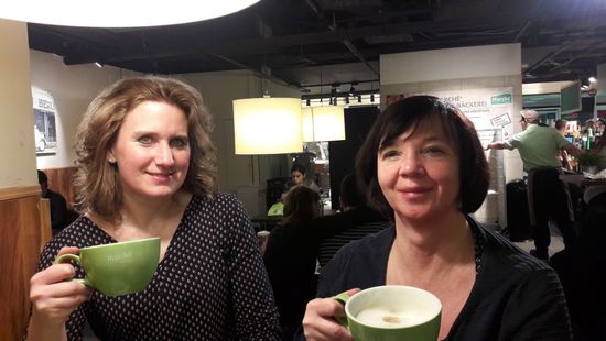 Frühstück am Airport