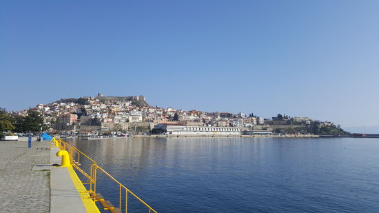 Von weitem sehen wir unser Ziel: Das Castle— da wollen wir rauf...