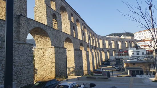 ...zum Aquädukt....