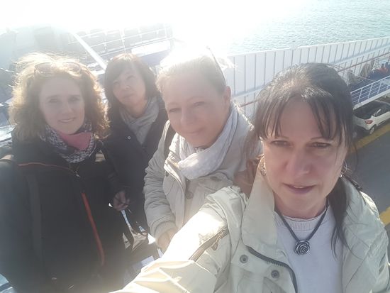 Wir haben wieder super Wetter...