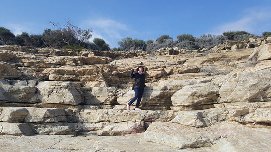 Und hier wieder klettern...!!