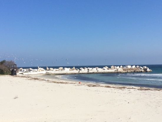 Der schöne Makryammos beach