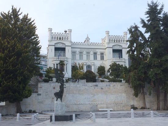 Das Rathaus von Kavala...