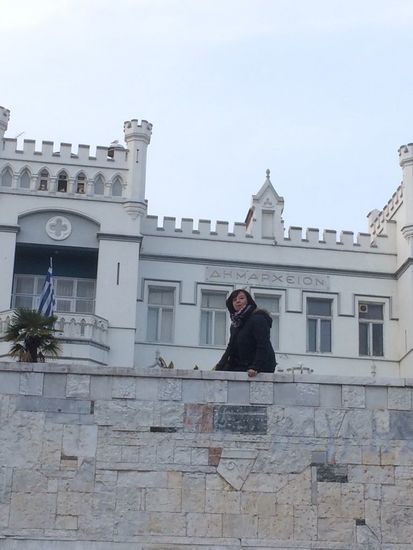 Micha ist noch nicht müde genug, die klettert noch hoch..