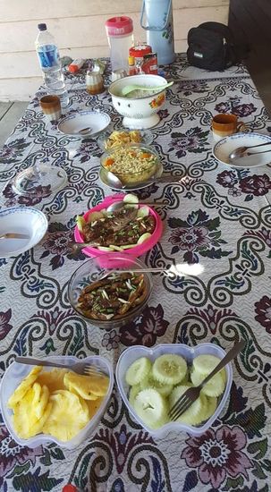 Abends erwartet uns wieder ein köstliches Dinner