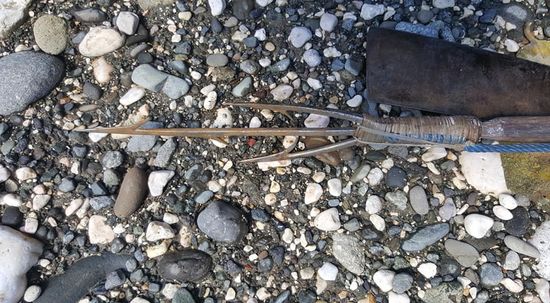 Die Waffe des Tribe dient dem Fischfang