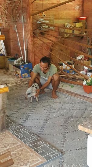 Dies wird die Küche—auch hier sieht man schon den Einfallsreichtum des Architekten Max