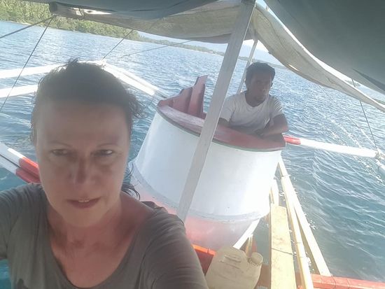 Die Überfahrt dauert nur ca 15 Minuten...