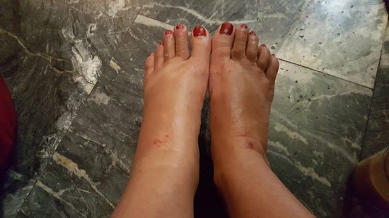 Ich nenne sie Dick und Doof...