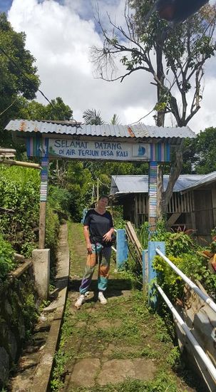 Der Wasserfall ist leicht zu finden