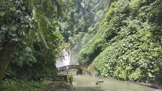 Leider wird hier auch wieder viel Müll abgekippt, das Wasser ist voll davon