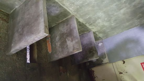 An einem der Tempel gab es diese Naturtoiletten...