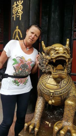 Die Wachen vor dem Tempel..