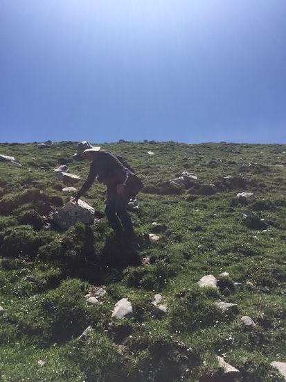 Der Abstieg ist für mich wieder schwerer als der Aufstieg.