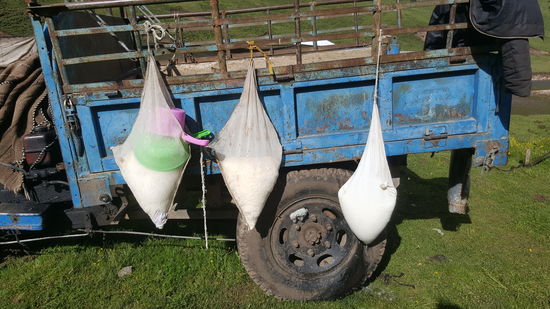 Das wird wohl Quark oder Käse...