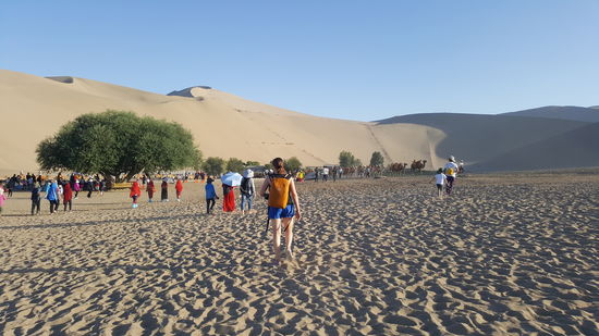 Menschenscharen ohne Ende...