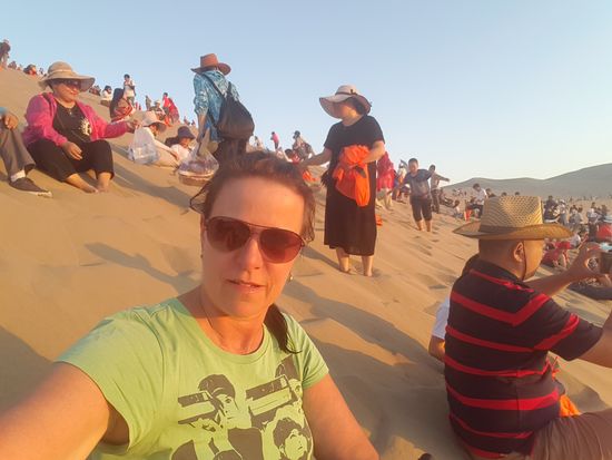 Die Menschenmassen reißen nicht ab