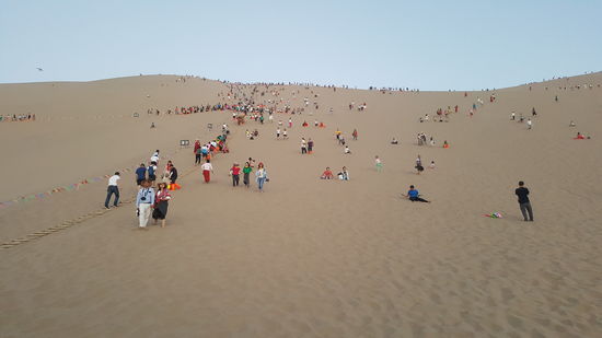 Aber es kommen auch immer noch welche hinauf