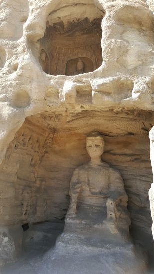 Manche sind schon sehr zerstört...