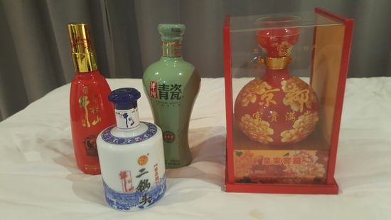 Sehen aus wie große Parfümflakons