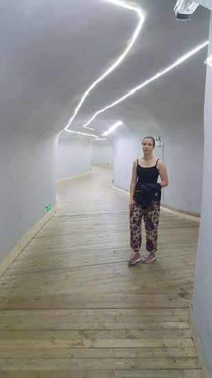 Auch einen Tunnel gibt es...