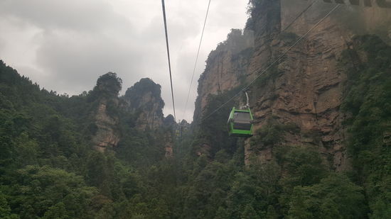 Die wunderbare Fahrt nach oben..