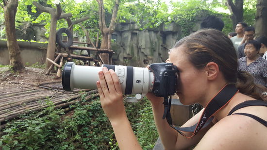 Das ist der große Ballast den wir mit uns rumschleppen. Aber hier kommt das Tele mal zum Einsatz...