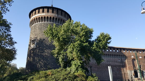 Am Castell vorbei...