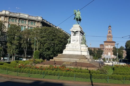 Statue von Guiseppe Garibaldi