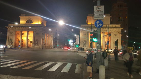 Abends gehts zurück—auch von hier haben wir etwa 2,km bis zur Pension