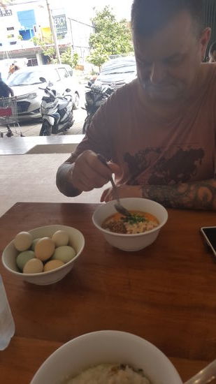 Es schmeckt ganz gut...