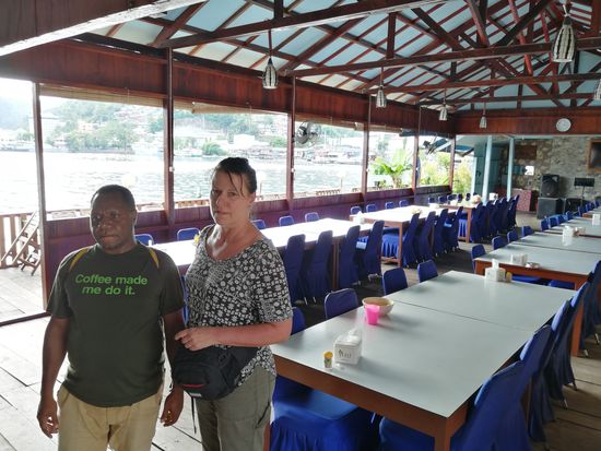 Wir sind die einzigen Gäste