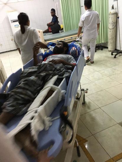 Die Betten sind etwas besser geworden—dies ist auch die Notaufnahme