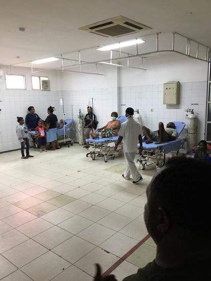 Ich erinnere mich, dass der damalige Präsident das Krankenhaus besucht hat und ich auch vorgestellt wurde. Er tätschelte mein Bein