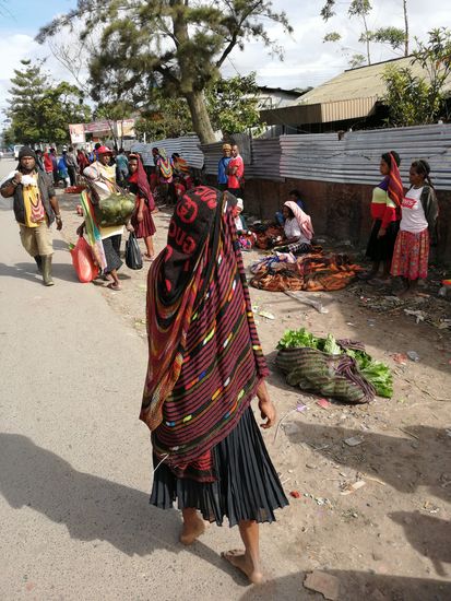 Hier ist Markt und mächtig was los