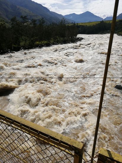 Der tobende Baliem-River