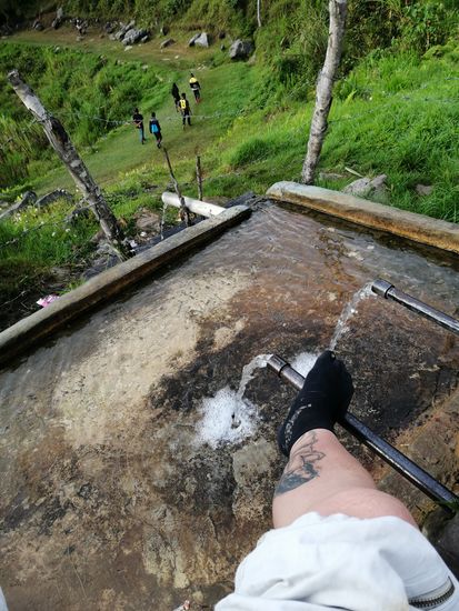 Das ist die Wasserquelle des Dorfes