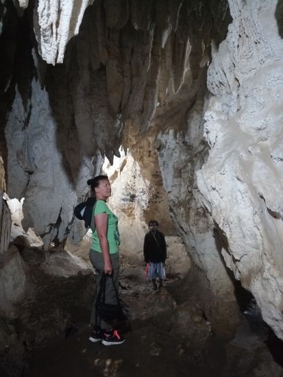 Der Weg ist teilweise sehr schwer begehbar und rutschig